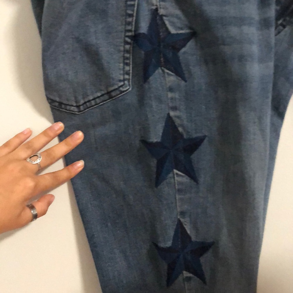 Top shop Jamie moto with stars - Picture 2 of 3